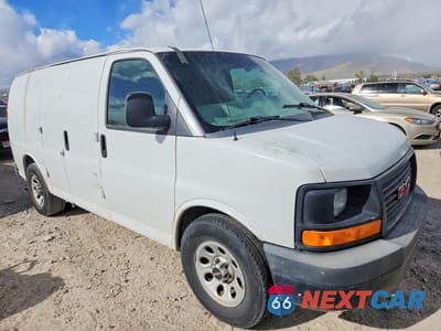 Czwarte zdjęcie samochodu z boku: 2013 GMC SAVANA G1500 VIN:1GTS7AFX6D1153397 - miniatura
