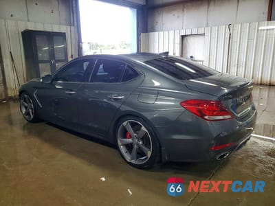 Drugie zdjęcie samochodu z przodu: 2019 GENESIS G70 ADVANCED VIN:KMTG54LE3KU030556 - miniatura