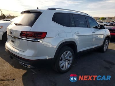 Trzecie zdjęcie samochodu z tyłu: 2021 VOLKSWAGEN ATLAS SEL VIN:1V2ER2CA8MC580418 - miniatura