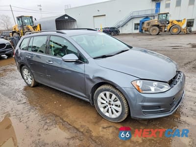 Czwarte zdjęcie samochodu z boku: 2017 VOLKSWAGEN GOLF SPORTWAGEN S VIN:3VWC17AU4HM533169 - miniatura