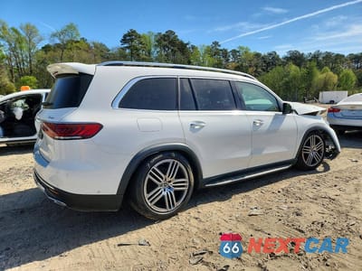 Trzecie zdjęcie samochodu z tyłu: 2021 MERCEDES-BENZ GLS 450 4MATIC VIN:4JGFF5KEXMA373489 - miniatura