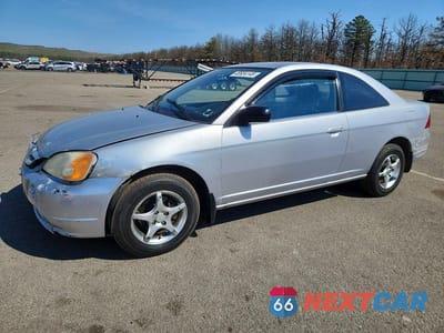 2002 HONDA CIVIC LX 1HGEM22582L110795 - główne zdjęcie licytacji z USA - miniatura