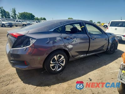 Trzecie zdjęcie samochodu z tyłu: 2018 HONDA CIVIC LX VIN:2HGFC2F56JH569126 - miniatura