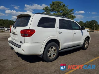 Trzecie zdjęcie samochodu z tyłu: 2011 TOYOTA SEQUOIA SR5 VIN:5TDZY5G10BS037139 - miniatura