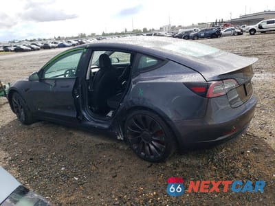 Drugie zdjęcie samochodu z przodu: 2022 TESLA MODEL 3 VIN:5YJ3E1EC3NF156579 - miniatura