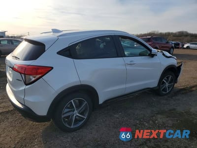 Trzecie zdjęcie samochodu z tyłu: 2021 HONDA HR-V EX VIN:3CZRU6H54MM721658 - miniatura