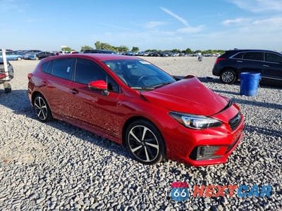 Czwarte zdjęcie samochodu z boku: 2023 SUBARU IMPREZA SPORT VIN:4S3GTAL66P3720715 - miniatura