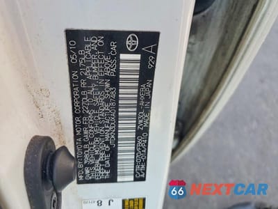 Zdjęcie 13 z 13 samochodu: 2010 TOYOTA PRIUS III VIN:JTDKN3DUXA0187483 - miniatura