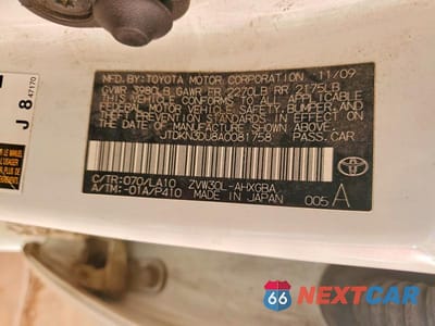 Zdjęcie 12 z 12 samochodu: 2010 TOYOTA PRIUS I VIN:JTDKN3DU8A0081758 - miniatura