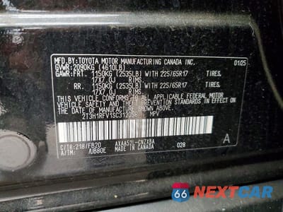 Zdjęcie 13 z 13 samochodu: 2025 TOYOTA RAV4 LE VIN:2T3H1RFV1SC312058 - miniatura