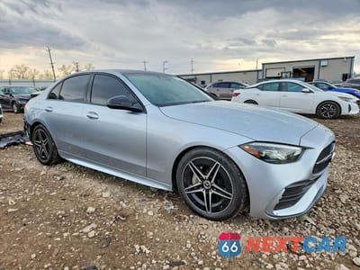 Czwarte zdjęcie samochodu z boku: 2022 MERCEDES-BENZ C 300 4MATIC VIN:W1KAF4HB2NR044574 - miniatura