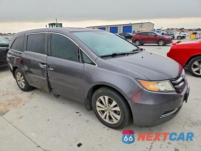 Czwarte zdjęcie samochodu z boku: 2015 HONDA ODYSSEY EXL VIN:5FNRL5H67FB058279 - miniatura