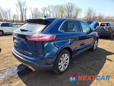 Trzecie zdjęcie samochodu z tyłu: 2020 FORD EDGE TITANIUM VIN:2FMPK4K90LBA81981 - miniatura