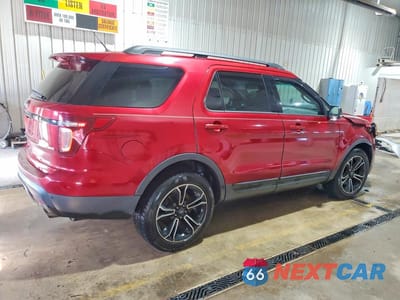 Trzecie zdjęcie samochodu z tyłu: 2015 FORD EXPLORER SPORT VIN:1FM5K8GT9FGB56628 - miniatura