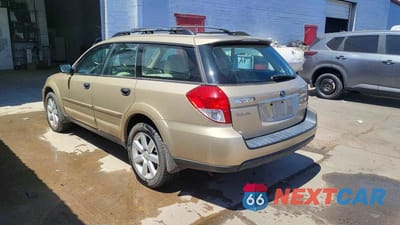 Trzecie zdjęcie samochodu z tyłu: 2008 SUBARU OUTBACK 2.5I VIN:4S4BP61C687360467 - miniatura