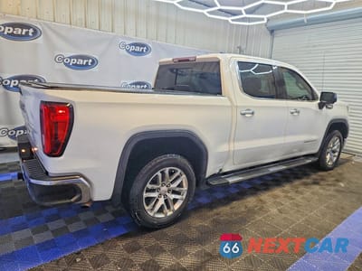 Trzecie zdjęcie samochodu z tyłu: 2022 GMC SIERRA LIMITED C1500 SLT VIN:3GTP8DED8NG128869 - miniatura
