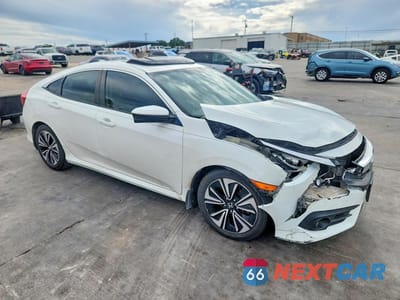 Czwarte zdjęcie samochodu z boku: 2017 HONDA CIVIC EX VIN:19XFC1F32HE017412 - miniatura