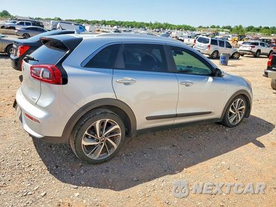 Trzecie zdjęcie samochodu z tyłu: 2017 KIA NIRO EX TOURING VIN:KNDCE3LC4H5050677 - miniatura