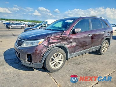 2014 KIA SORENTO LX 5XYKT3A63EG442163 - główne zdjęcie licytacji z USA - miniatura