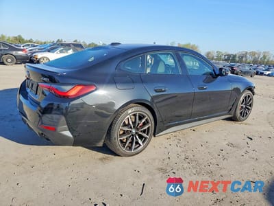 Trzecie zdjęcie samochodu z tyłu: 2024 BMW 430XI GRAN COUPE VIN:WBA73AV04RFP80063 - miniatura