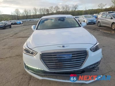 Piąte zdjęcie samochodu w środku: 2019 GENESIS G90 ULTIMATE VIN:KMTF54JH2KU054582 - miniatura
