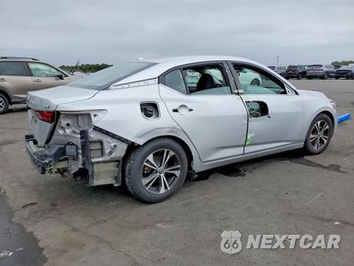 Trzecie zdjęcie samochodu z tyłu: 2021 NISSAN SENTRA SV VIN:3N1AB8CV5MY223296 - miniatura