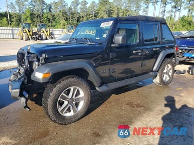 2020 JEEP WRANGLER UNLIMITED SPORT 1C4HJXDN4LW268632 - główne zdjęcie licytacji z USA - miniatura