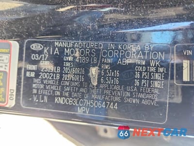 Zdjęcie 13 z 13 samochodu: 2017 KIA NIRO LX VIN:KNDCB3LC7H5064744 - miniatura