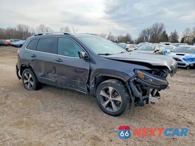 Czwarte zdjęcie samochodu z boku: 2021 JEEP CHEROKEE LIMITED VIN:1C4PJMDX5MD228942 - miniatura