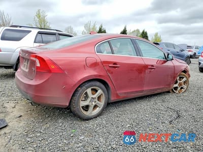 Trzecie zdjęcie samochodu z tyłu: 2012 VOLVO S60 T5 VIN:YV1622FS8C2051290 - miniatura