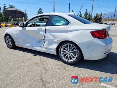 Drugie zdjęcie samochodu z przodu: 2016 BMW 228 I SULEV VIN:WBA1F9C50GV742388 - miniatura