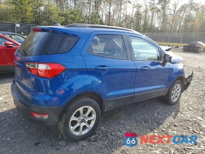 Trzecie zdjęcie samochodu z tyłu: 2018 FORD ECOSPORT SE VIN:MAJ6P1UL3JC197039 - miniatura