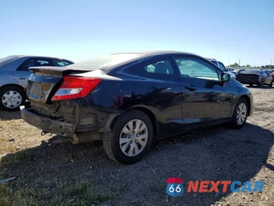 Trzecie zdjęcie samochodu z tyłu: 2012 HONDA CIVIC LX VIN:2HGFG3B51CH525022 - miniatura