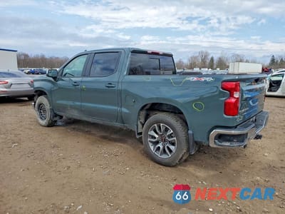 Drugie zdjęcie samochodu z przodu: 2025 CHEVROLET SILVERADO K1500 LT VIN:1GCUKDED4SZ208931 - miniatura