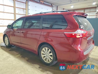 Drugie zdjęcie samochodu z przodu: 2017 TOYOTA SIENNA LIMITED PREMIUM 7-PASSENGER VIN:5TDYZ3DC3HS790207 - miniatura