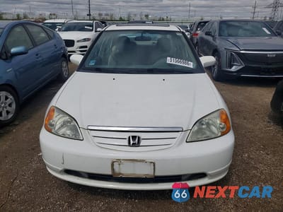 Piąte zdjęcie samochodu w środku: 2002 HONDA CIVIC EX VIN:1HGES26842L045583 - miniatura