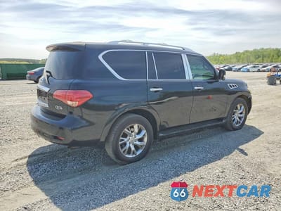 Trzecie zdjęcie samochodu z tyłu: 2011 INFINITI QX56 BASE VIN:JN8AZ2NC8B9300641 - miniatura