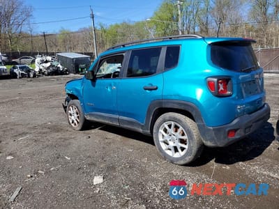 Drugie zdjęcie samochodu z przodu: 2020 JEEP RENEGADE SPORT VIN:ZACNJBAB7LPL54835 - miniatura