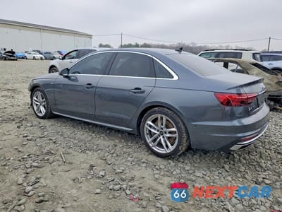 Drugie zdjęcie samochodu z przodu: 2022 AUDI A4 PRESTIGE 45 VIN:WAUFAAF43NN013131 - miniatura