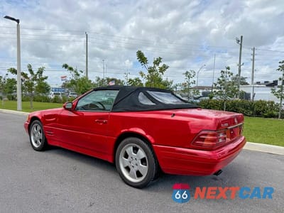 Trzecie zdjęcie samochodu z tyłu: 2000 MERCEDES-BENZ SL 500 VIN:WDBFA68F5YF193255 - miniatura