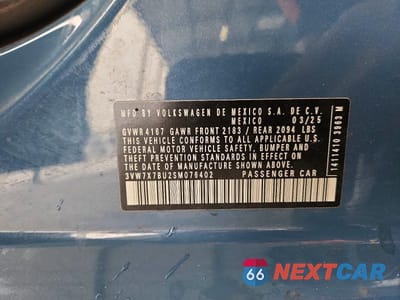 Zdjęcie 12 z 12 samochodu: 2025 VOLKSWAGEN JETTA SE VIN:3VW7X7BU2SM076402 - miniatura