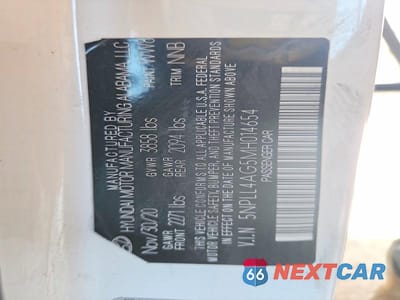 Zdjęcie 12 z 12 samochodu: 2021 HYUNDAI ELANTRA SE VIN:5NPLL4AG5MH014654 - miniatura