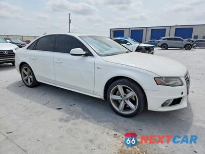Czwarte zdjęcie samochodu z boku: 2012 AUDI A4 PREMIUM PLUS VIN:WAUFFAFL9CN005525 - miniatura