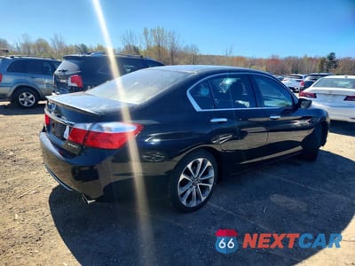 Trzecie zdjęcie samochodu z tyłu: 2014 HONDA ACCORD SPORT VIN:1HGCR2F51EA216279 - miniatura