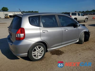Trzecie zdjęcie samochodu z tyłu: 2007 HONDA FIT S VIN:JHMGD38617S041666 - miniatura