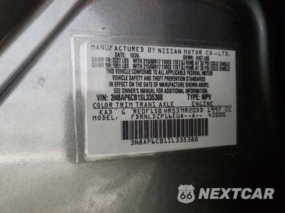 Zdjęcie 13 z 13 samochodu: 2025 NISSAN KICKS SV VIN:3N8AP6CB1SL335388 - miniatura
