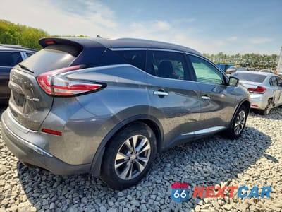 Trzecie zdjęcie samochodu z tyłu: 2015 NISSAN MURANO SL VIN:5N1AZ2MH9FN218211 - miniatura