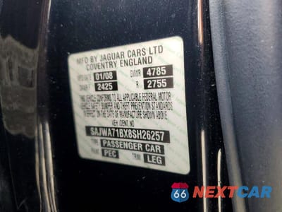 Zdjęcie 13 z 13 samochodu: 2008 JAGUAR XJ8 VIN:SAJWA71BX8SH26257 - miniatura