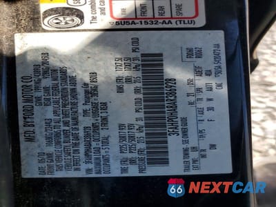 Zdjęcie 12 z 12 samochodu: 2010 FORD FUSION SE VIN:3FAHP0HA8AR386928 - miniatura