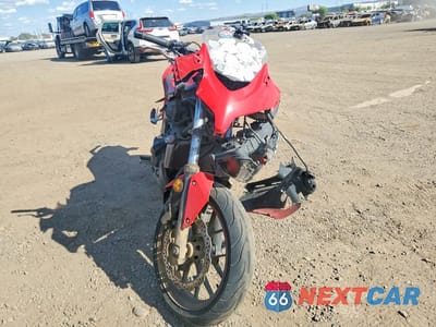 Drugie zdjęcie samochodu z przodu: 2014 HONDA CBR500 R VIN:MLHPC4463E5100404 - miniatura
